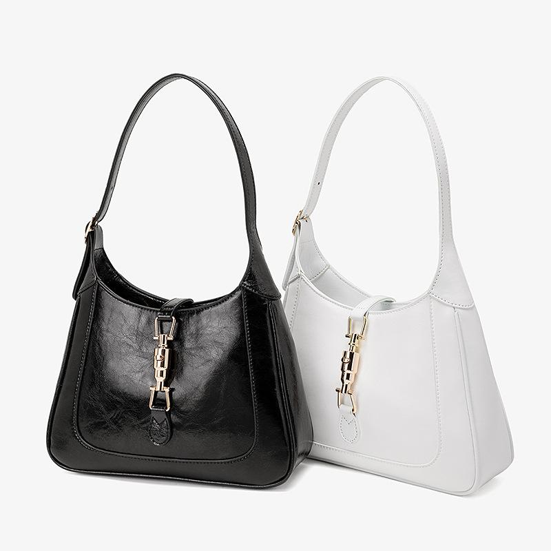 Retro Genuine Leather Luxury Designer Black Handbags 2021 Spring Fashion Elegant Large Capacity Shoulder Messenger Bag Bolsas, White bag
Retro Genuine Leather Luxury Designer Black Handbags 2021 Spring Fashion Elegant Large Capacity Shoulder Messenger Bag Bolsas, White bag