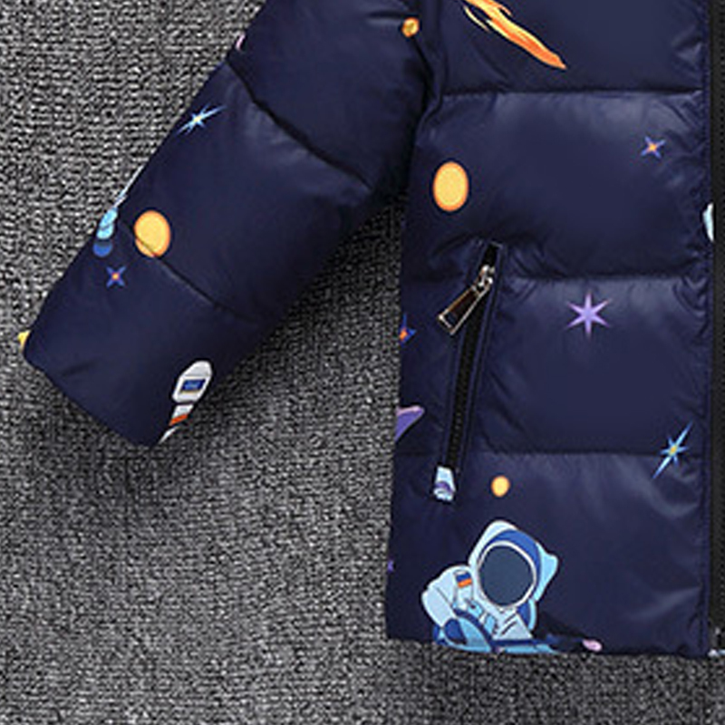 Menoea Parka Real Fur Hooded Boy Baby Overalls Girl Winter Down Jacket Warm Kids Pants Children Snowsuit Girls Outerwear Suits Y1117