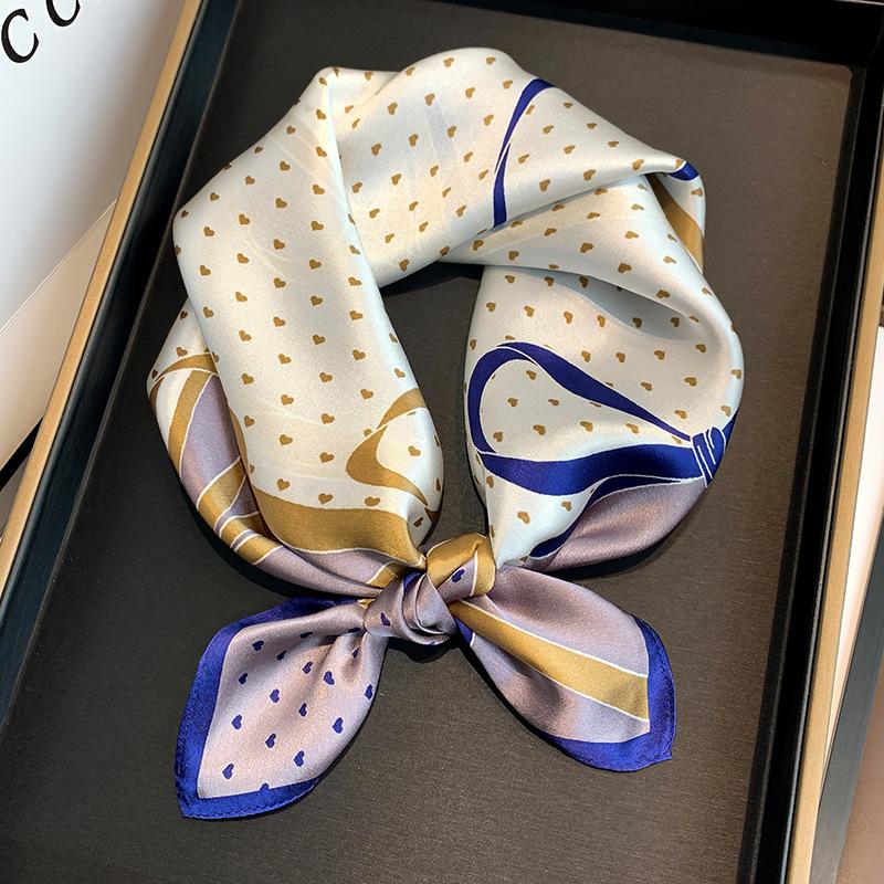 Scarves Fashion 2022 Silk Hair Scarf Women Handkerchief 100% Pure Luxury Summer Beach Shawls Wraps Foulard, Blue;gray
Scarves Fashion 2022 Silk Hair Scarf Women Handkerchief 100% Pure Luxury Summer Beach Shawls Wraps Foulard, Blue;gray