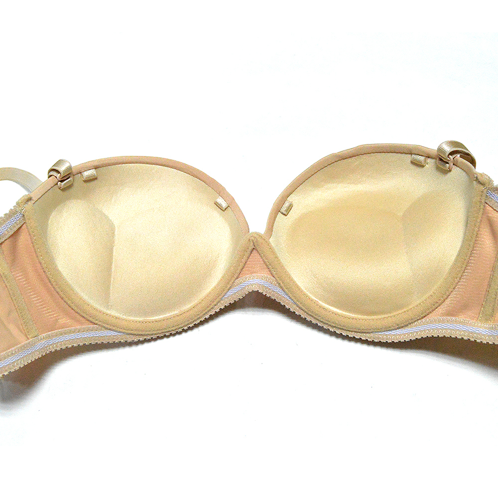 Fashion Wedding Multiway Underwear Add 2 Cup Support Padded Push Up Bra Strapless Bras Underwear Size 32 34 36 38 40 A B C D Top 201202