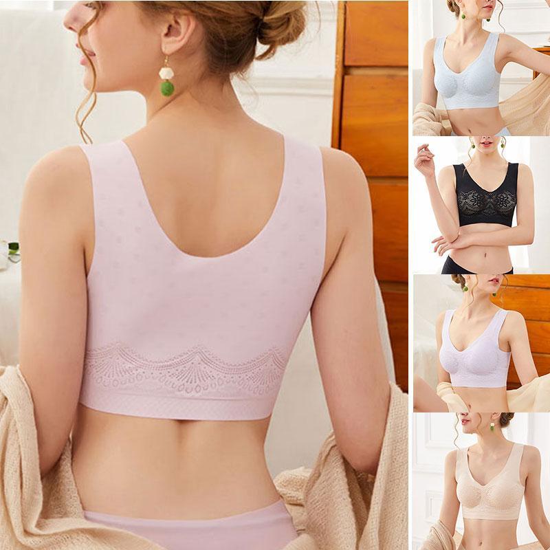 Seamless Sports Bra Push Up Thin Wirefree Anti-sagging Comfortable Breathable Bra Underwear TY661, Blue
Seamless Sports Bra Push Up Thin Wirefree Anti-sagging Comfortable Breathable Bra Underwear TY661, Blue
