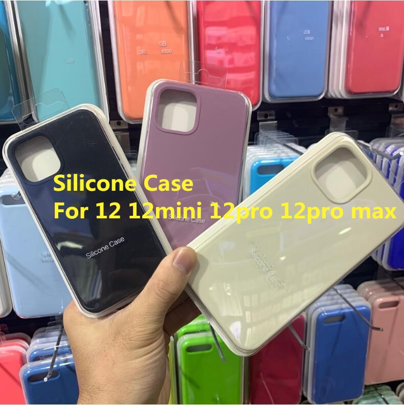 Original oem quality Silicone Case For iPhone 12 12mini 12pro 12pro max Phone Cover Case With Package, Mixed color remark
Original oem quality Silicone Case For iPhone 12 12mini 12pro 12pro max Phone Cover Case With Package, Mixed color remark