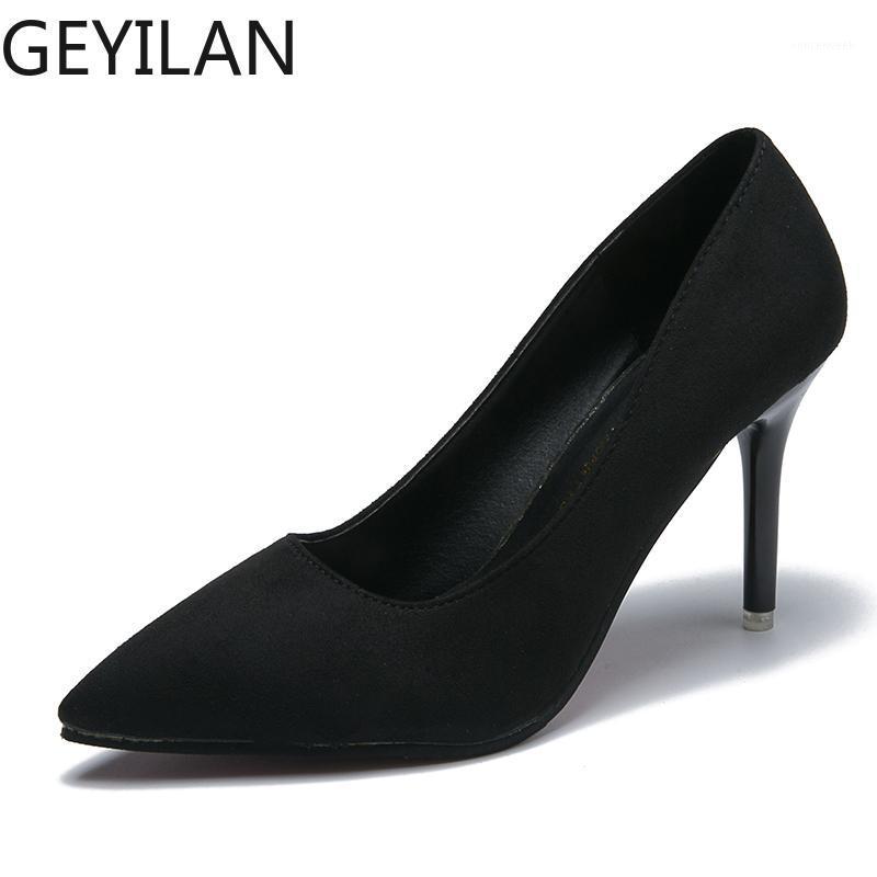 Woman Shoes Pointed Toe Dress Shoes Basic Pumps Women Boat zapatos mujer Office Lady Faux Suede High Heels U14-321, Black
Woman Shoes Pointed Toe Dress Shoes Basic Pumps Women Boat zapatos mujer Office Lady Faux Suede High Heels U14-321, Black