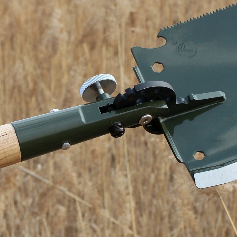 2018 chinese military shovel folding portable shovel WJQ-308 multifunctional camping shovels hunting edc outdoor survival shovel T200115