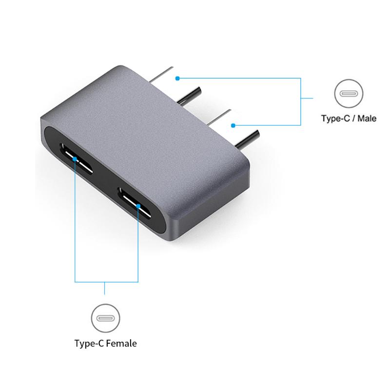 HUB Adapter Converter Dual USB Type-C for Air 2020, Pro 2020/2020/2020 13inch/15inch
HUB Adapter Converter Dual USB Type-C for Air 2020, Pro 2020/2020/2020 13inch/15inch