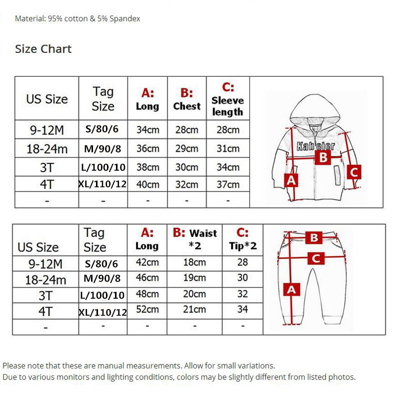 Kid Toddler Boy Hooded Casual Clothing Sets Cotton Autumn New Patchwork Letter Baby Boy T Shirt + Pants 1 2 3 4Y 201031