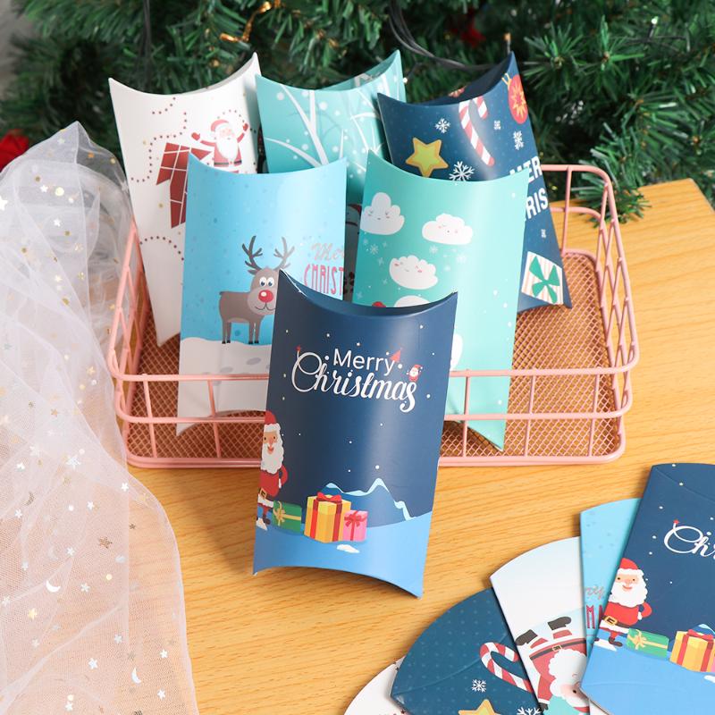 5/10pcs Festival Gift Box Pillow Shape Xmas Tree Elk Hoom party Candy Box Packing Bag Paper Cookies Boxes Party Favors Kids Gift
5/10pcs Festival Gift Box Pillow Shape Xmas Tree Elk Hoom party Candy Box Packing Bag Paper Cookies Boxes Party Favors Kids Gift