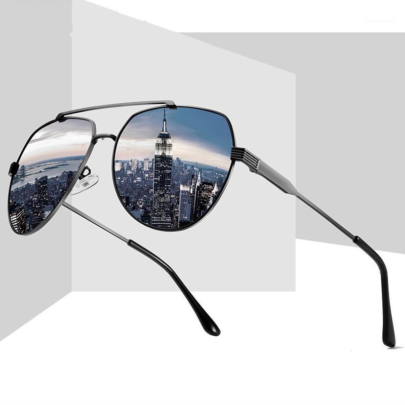 BRAND DESIGN Pilot Sunglasses Men Polarized Metal Frame Anti-Glare Mirror Lens 2020 Fashion Fishing Sun Glasses Male M284+CASE1
BRAND DESIGN Pilot Sunglasses Men Polarized Metal Frame Anti-Glare Mirror Lens 2020 Fashion Fishing Sun Glasses Male M284+CASE1