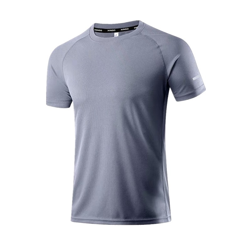 Multicolor Quick Dry Short Sleeve Sport T Shirt Gym Jerseys Fitness Shirt Trainer Running T-Shirt Men's Breathable Sportswear, White
Multicolor Quick Dry Short Sleeve Sport T Shirt Gym Jerseys Fitness Shirt Trainer Running T-Shirt Men's Breathable Sportswear, White