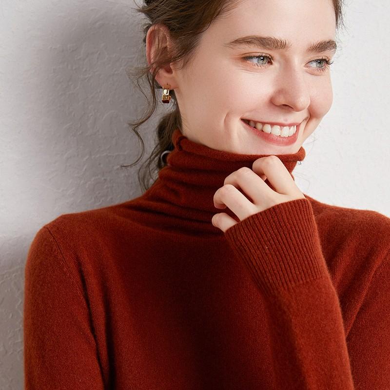 Woman Sweater Women Fall 2020 Clothing Winter Oversizedpink Autumn Knitted Long Sleeve Cropped 100% Cashmere Pullover Turtleneck, White
Woman Sweater Women Fall 2020 Clothing Winter Oversizedpink Autumn Knitted Long Sleeve Cropped 100% Cashmere Pullover Turtleneck, White