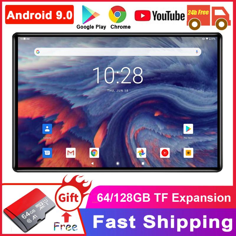 New Google Market Super Tempered 2.5D Screen 10 inch tablet PC Android 9.0 32GB ROM Wifi GPS Play Store 64GB SD Card Free Gift, Black
New Google Market Super Tempered 2.5D Screen 10 inch tablet PC Android 9.0 32GB ROM Wifi GPS Play Store 64GB SD Card Free Gift, Black