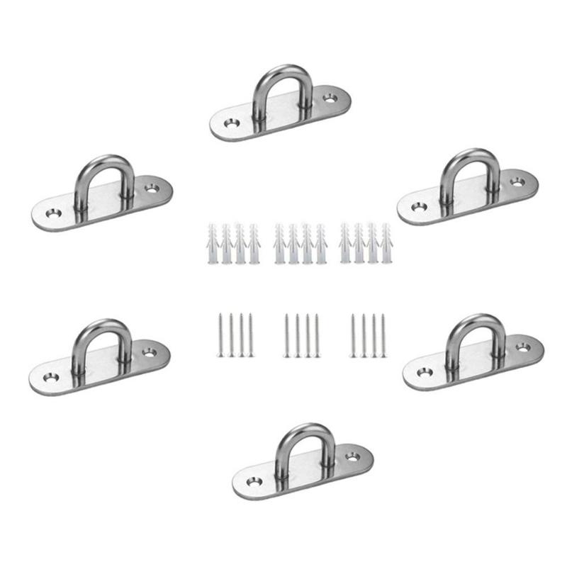 Stainless Steel Fixed Hanging Plate Accessories for Hanging Hammocks Porch Swing Hook
Stainless Steel Fixed Hanging Plate Accessories for Hanging Hammocks Porch Swing Hook