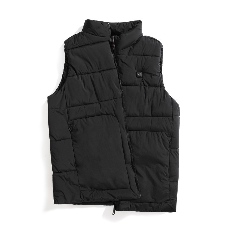 Big Size Men Women Outdoor USB Heating Vest Jacket Winter Flexible Electric Thermal Clothing Waistcoat T200117