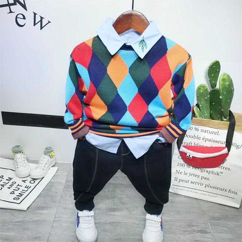 Children Clothing Sets Spring Autumn baby Boys Clothing Sets Fashion Knit sweater + shirt + jeans 3Pcs boys suits 2-6 years1, 3pcs set
Children Clothing Sets Spring Autumn baby Boys Clothing Sets Fashion Knit sweater + shirt + jeans 3Pcs boys suits 2-6 years1, 3pcs set