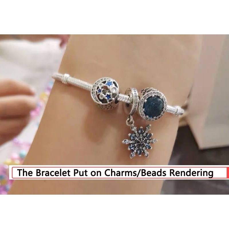 With Certificate 100% Original 925 Sterling Silver Original Charm Bracelet with Women DIY Beads Charms Bracelet Bangle LJ201020