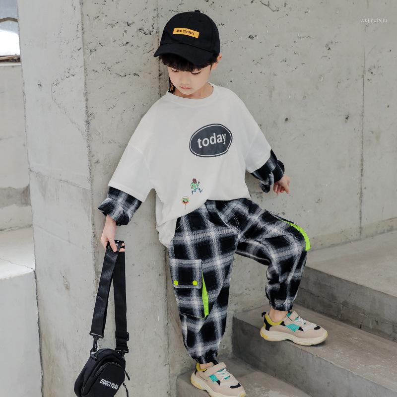 Boys autumn suits children's clothing children's sports spring and autumn models in the big boy Korean version of the two-piece1, White
Boys autumn suits children's clothing children's sports spring and autumn models in the big boy Korean version of the two-piece1, White