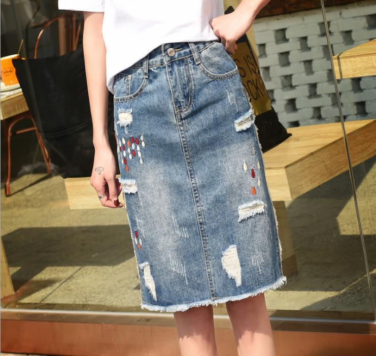 Denim Summer Skirts Young Women Plus Size Waist Hole Behind Division Skirt Hip Package 880z, Blue
Denim Summer Skirts Young Women Plus Size Waist Hole Behind Division Skirt Hip Package 880z, Blue