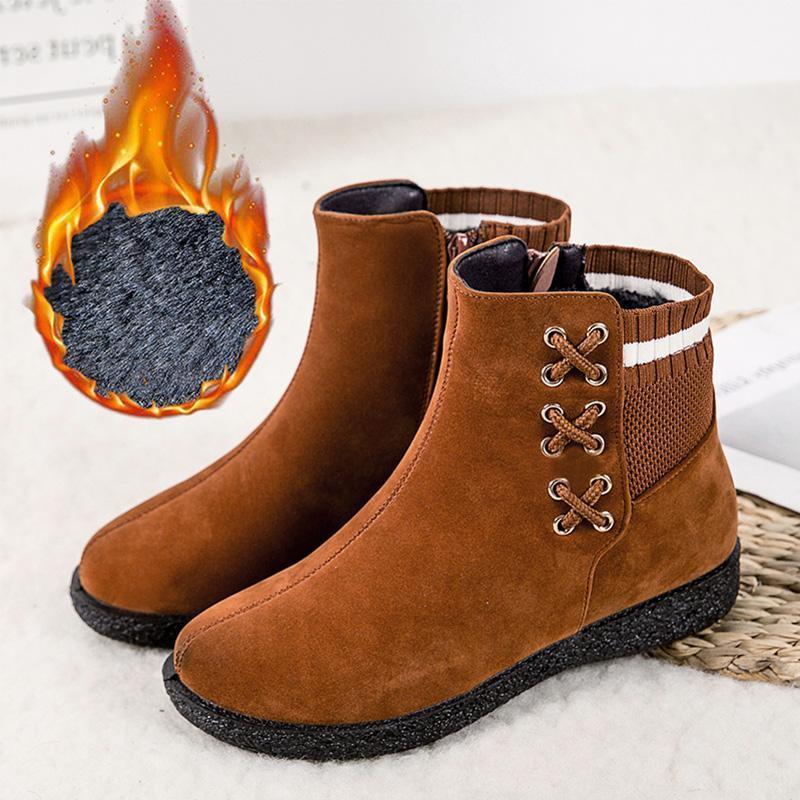 Women Snow Boots Women's Warm Plush Ankle Boots Winter Woman Casual Platform Female Zip Shoes Lady Footwear Big Size 35-431, Black 1
Women Snow Boots Women's Warm Plush Ankle Boots Winter Woman Casual Platform Female Zip Shoes Lady Footwear Big Size 35-431, Black 1