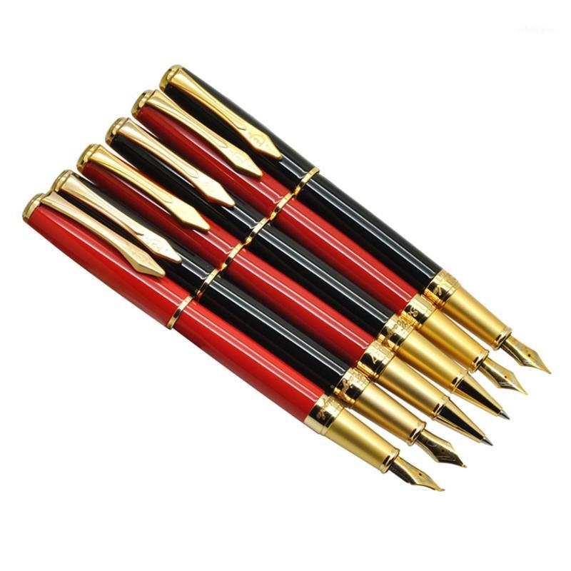 Luxury Metal Signature Fountain Pen Business Writing Signing Calligraphy Pens Office School Supplies1, Red
Luxury Metal Signature Fountain Pen Business Writing Signing Calligraphy Pens Office School Supplies1, Red