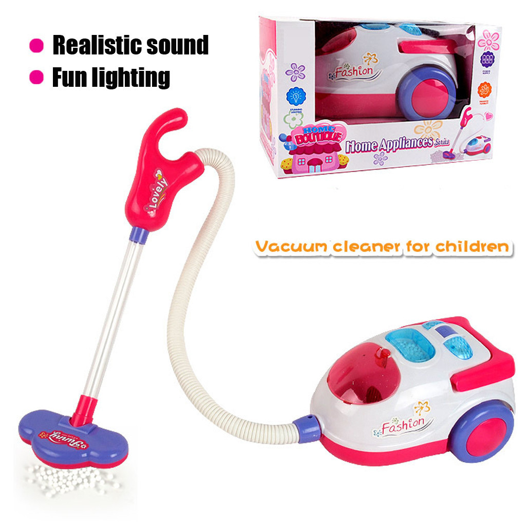 Vacuum Cleaner Kids Role Hoover Fun Realistic Toy Pink With Light Sound Play Stranger Things Toys For Children Gifts
Vacuum Cleaner Kids Role Hoover Fun Realistic Toy Pink With Light Sound Play Stranger Things Toys For Children Gifts