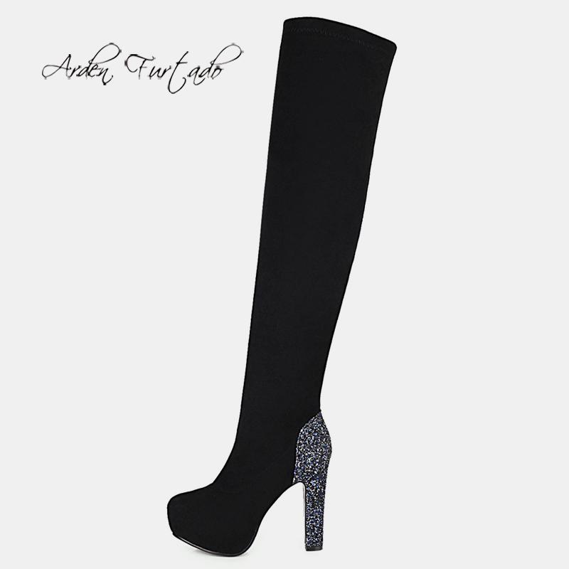 Arden Furtado 2020 winter sexy Round head Chunky heels nylon black Waterproof Taiwan Over the knee boots Women's boots
Arden Furtado 2020 winter sexy Round head Chunky heels nylon black Waterproof Taiwan Over the knee boots Women's boots