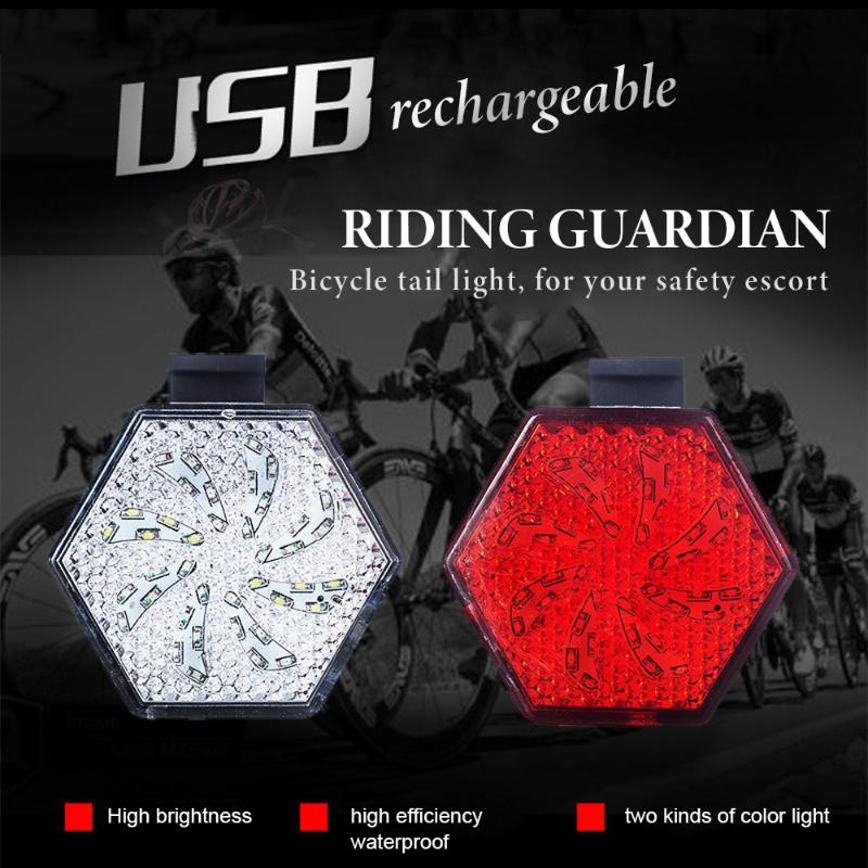 Bike Tail Light Hexagonal Bicycle Light USB LED Rechargeable Bike Flash Tail Rear For Mountain Cycling Lamp
Bike Tail Light Hexagonal Bicycle Light USB LED Rechargeable Bike Flash Tail Rear For Mountain Cycling Lamp