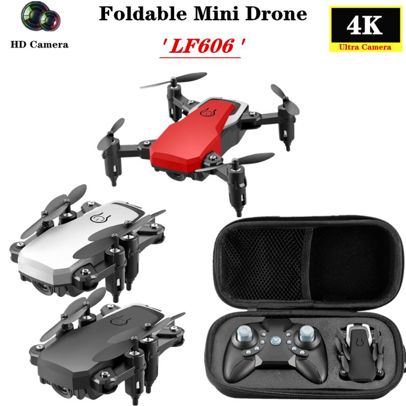 

LF606 Mini Drone 4K WIFI FPV HD Camera Headless Mode One-click Return Flip Altitude Hold Quadcopter RC Helicopter for Beginner