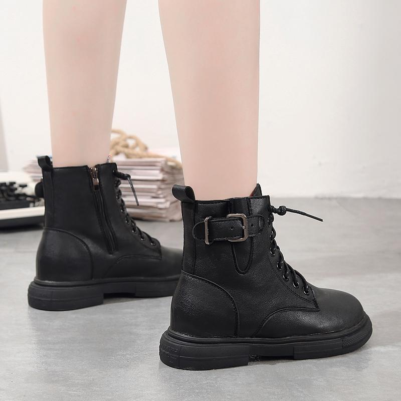 Brand Women's Shoes Autumn Boots Round Toe Flat Heel Leather Booties Boots-women Zipper Fashion Med Summer Ankle Ladies
Brand Women's Shoes Autumn Boots Round Toe Flat Heel Leather Booties Boots-women Zipper Fashion Med Summer Ankle Ladies