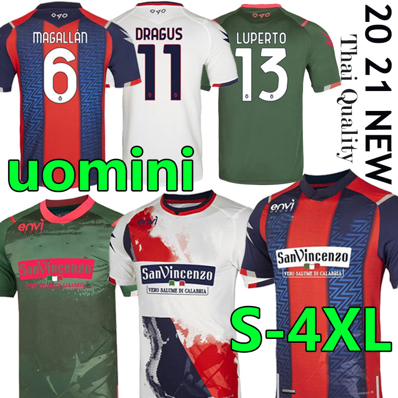FC Crotone Soccer Jerseys 2021 BENALI EDUARDO LUPERTO PETRICCIONE DJIDJI MAGALLAN DRAGUS Pitagorici Men Football 4XL, Crotone away
FC Crotone Soccer Jerseys 2021 BENALI EDUARDO LUPERTO PETRICCIONE DJIDJI MAGALLAN DRAGUS Pitagorici Men Football 4XL, Crotone away