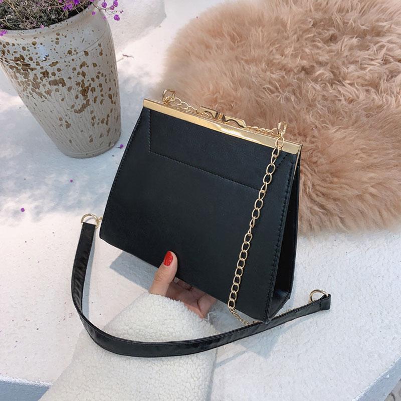 New Fashion Handbag For Women Pu Leather Shoulder Bag Chain Strap Lady Crossbody Bag Solid Color Phone Purse Female Packet, Black
New Fashion Handbag For Women Pu Leather Shoulder Bag Chain Strap Lady Crossbody Bag Solid Color Phone Purse Female Packet, Black