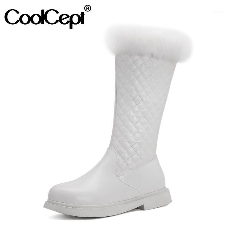 CoolCept Size 30-39 Women Mid Calf Boots Pu Plush Fur Side Zipper Round Toe Flats Snow Winter Boots Women Fashion Daily Footwear1, Black
CoolCept Size 30-39 Women Mid Calf Boots Pu Plush Fur Side Zipper Round Toe Flats Snow Winter Boots Women Fashion Daily Footwear1, Black