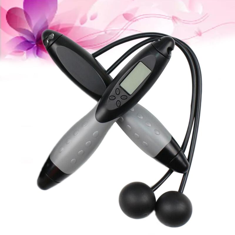 Multi-functional Wired & Wireless Digital Jump Rope Skipping Rope Jump Calorie Timer (Purple
Multi-functional Wired & Wireless Digital Jump Rope Skipping Rope Jump Calorie Timer (Purple