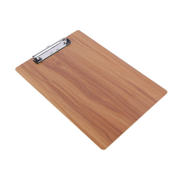 A5 Clipboard Writing Pad File Wooden File Clip Board Portable Menu Clipboard With Plate Clip Office Bill Menu Writing Board