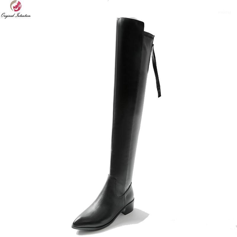 Original Intention Fashion Winter Women Boots Sexy Pointed Toe Chunky-Heel Women Boots Over-the-knee Ladies Shoes US Size 3-101, X9181
Original Intention Fashion Winter Women Boots Sexy Pointed Toe Chunky-Heel Women Boots Over-the-knee Ladies Shoes US Size 3-101, X9181