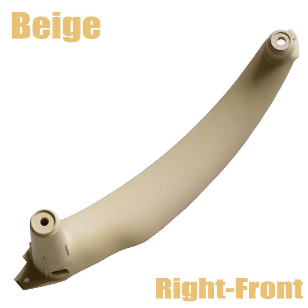 New High-quality Car Inner Door Panel Handle Pull Trim Cover For BMW E70 X5 E71 E72 X6 SAV Car Accessories