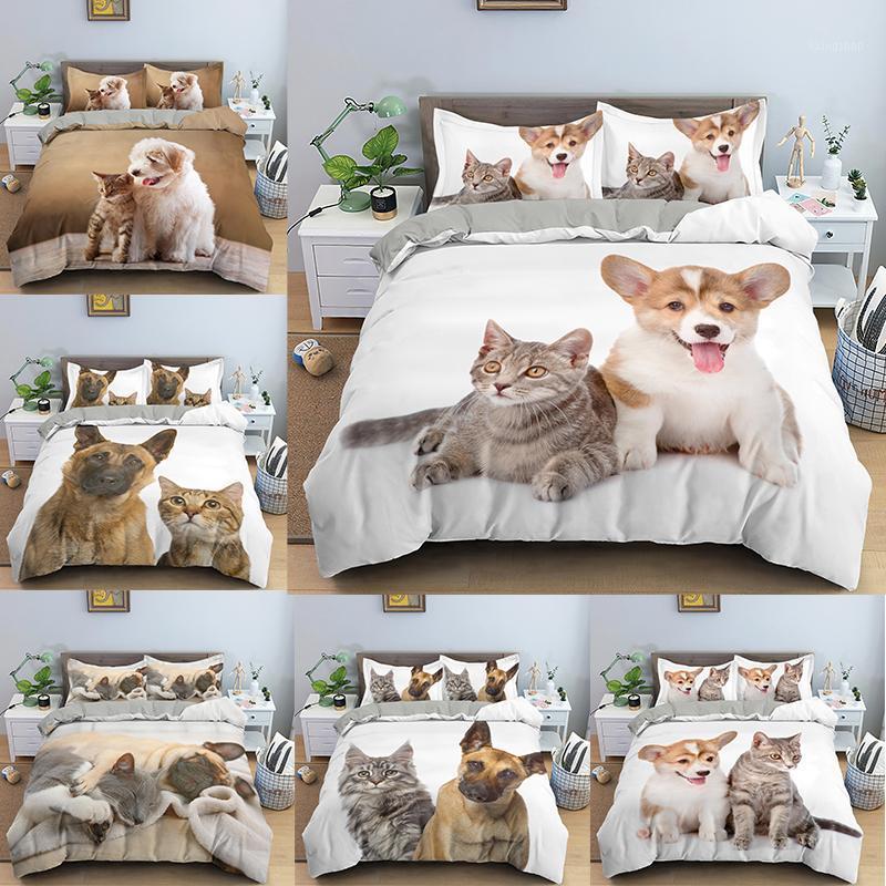 2/3Pcs 3D Animal Bedding Set Dog And Cat Pattern Comforter Bedclothes Duvet Cover s1, H1196
2/3Pcs 3D Animal Bedding Set Dog And Cat Pattern Comforter Bedclothes Duvet Cover s1, H1196