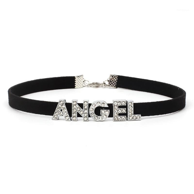 Black Leather Choker Letter Choker Fashion Shiny Rhinestone Punk Letter Necklace for Women Gothic Jewelry1
Black Leather Choker Letter Choker Fashion Shiny Rhinestone Punk Letter Necklace for Women Gothic Jewelry1