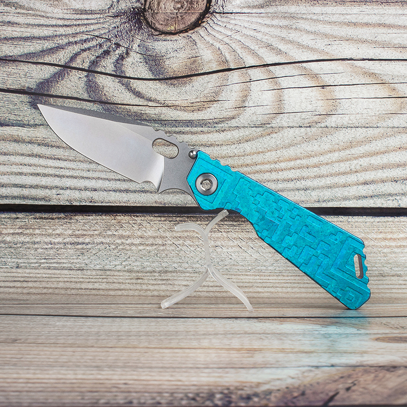 EVIL EYES Custom Strider SNG #25 Folding Knife Fashionable Crystalline Titanium Handle 100% M390 Blade Outdoor Tactical Camping Tools Pocket EDC Collection Series
EVIL EYES Custom Strider SNG #25 Folding Knife Fashionable Crystalline Titanium Handle 100% M390 Blade Outdoor Tactical Camping Tools Pocket EDC Collection Series