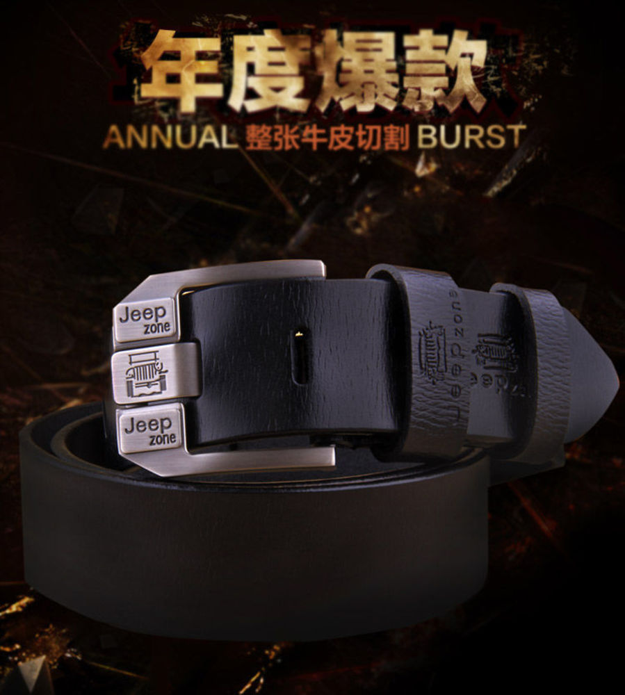 Men's leather belt, needle buckle, middle-aged and young people's trousers belt, versatile leather goods, Jeans Belt, Black
Men's leather belt, needle buckle, middle-aged and young people's trousers belt, versatile leather goods, Jeans Belt, Black