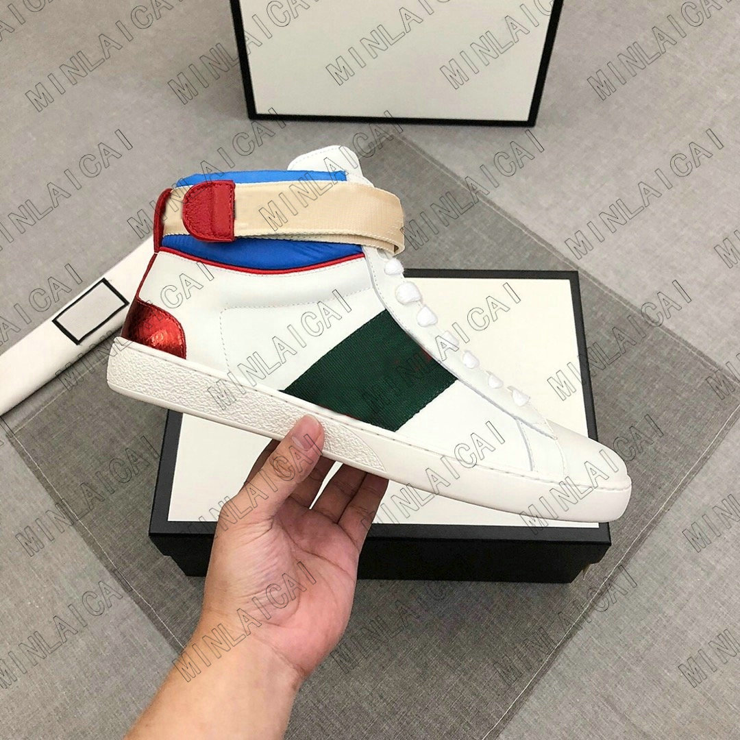 Ace High-Top Mens Leather Embroidered Casual Shoes Green Red Stripe Italy Bee Tiger Black Luxurys Designers Sneakers Trainers Black Sneakers, For box fees only;dont pay it alone
Ace High-Top Mens Leather Embroidered Casual Shoes Green Red Stripe Italy Bee Tiger Black Luxurys Designers Sneakers Trainers Black Sneakers, For box fees only;dont pay it alone