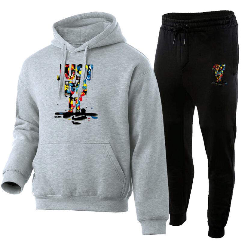 Men's print JUST letter suit brand sportswear sportswear suit men's sports Hoodie + pants suit casual sportswear men's Hoodie, Navy
Men's print JUST letter suit brand sportswear sportswear suit men's sports Hoodie + pants suit casual sportswear men's Hoodie, Navy