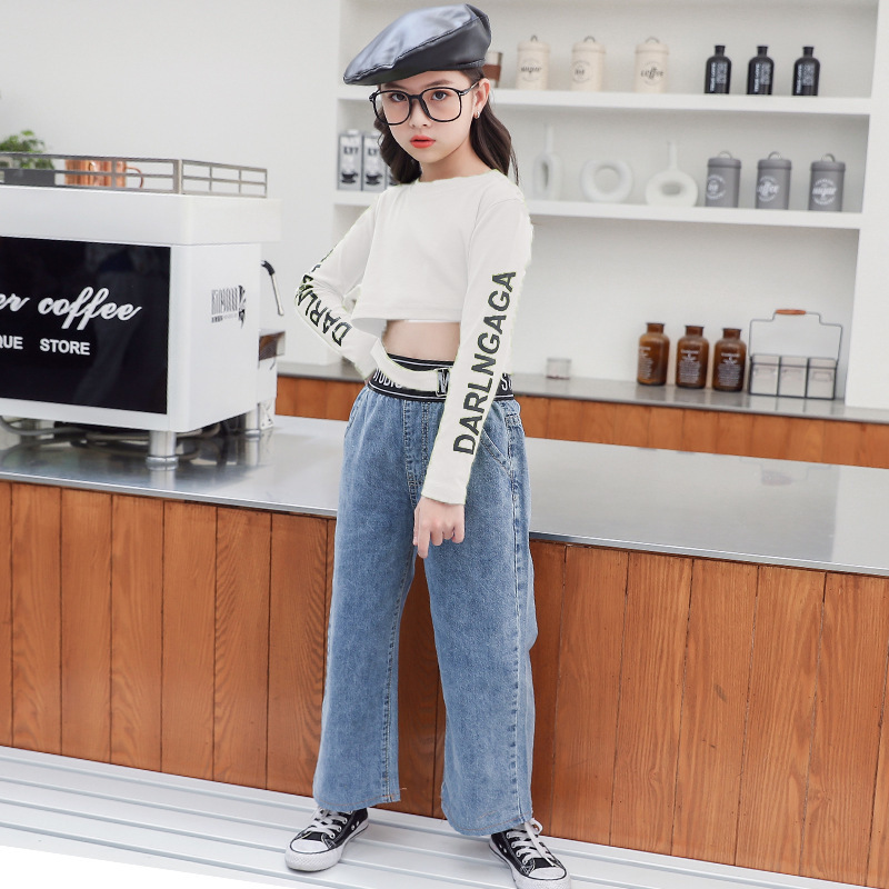 Children Clothing 2020 Autumn Winter Teens Girls Clothes Top+Pants 2pcs Outfit Kids Suit For Girls Clothing Sets 6 8 10 12 YearsX1019