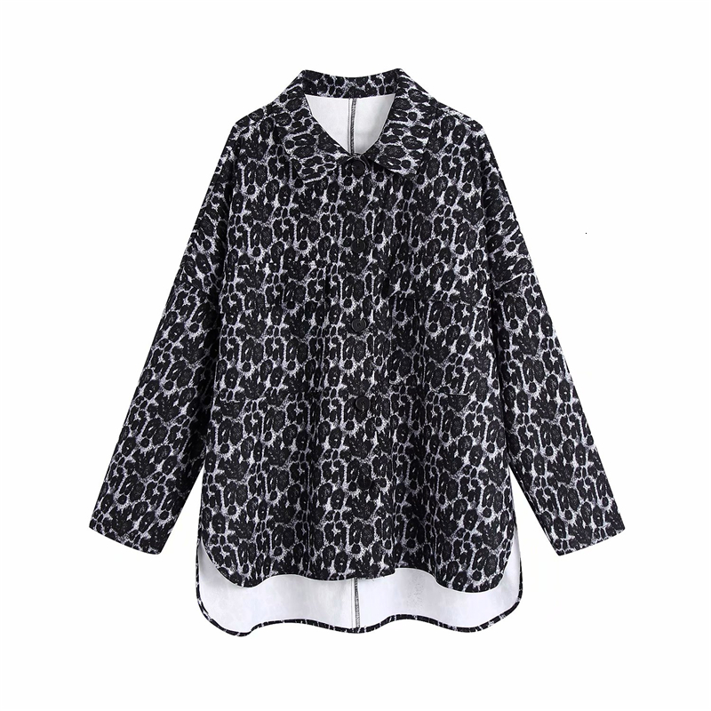 2021 New Streetwear Women Grey Leopard Shirts Fashion Ladies Chiffon Loose Tops Causal Female Chic Turn Down Collar Blouse 09x9, Gray
2021 New Streetwear Women Grey Leopard Shirts Fashion Ladies Chiffon Loose Tops Causal Female Chic Turn Down Collar Blouse 09x9, Gray