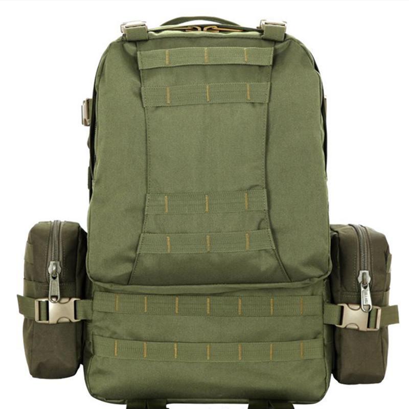 Outdoor 50L Camo Large Capacity Sports Shoulder Package Multi-function Combination Backpack Travel Climbing Backpack Nylon Bags, Black
Outdoor 50L Camo Large Capacity Sports Shoulder Package Multi-function Combination Backpack Travel Climbing Backpack Nylon Bags, Black