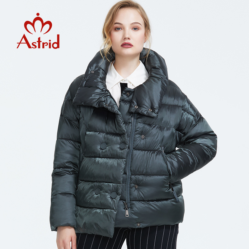 Astrid Winter new arrival down jacket women dark color outerwear high quality short style thick cotton winter coat AR-7031 201109