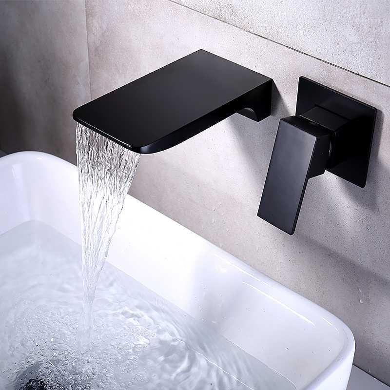 Basin Faucet Conceal Black Bathroom hot and cold Waterfall Sink Tap Brass Wall Mounted Mixer1
Basin Faucet Conceal Black Bathroom hot and cold Waterfall Sink Tap Brass Wall Mounted Mixer1