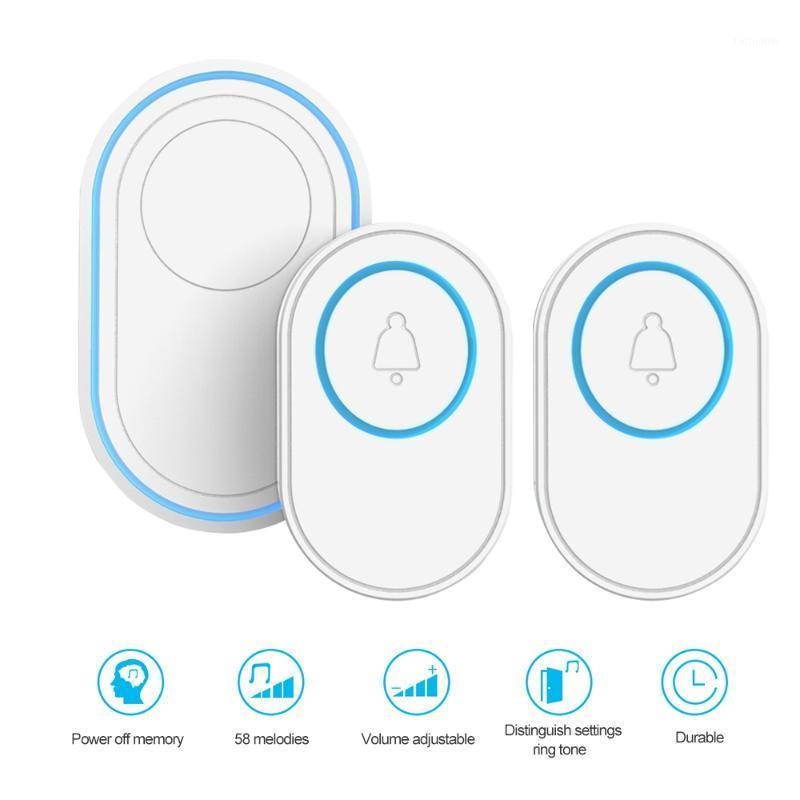Wireless Doorbell Kit 2PCS Outdoor Doorbell 1PCS Indoor Chime With LED 5 Level Volume 58 Ringtones 328ft Operation Range Outdoor1
Wireless Doorbell Kit 2PCS Outdoor Doorbell 1PCS Indoor Chime With LED 5 Level Volume 58 Ringtones 328ft Operation Range Outdoor1
