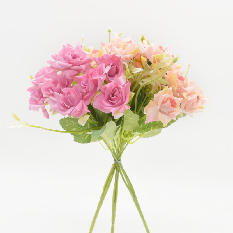 30cm 5 forks 10 heads Artificial Rose Bouquet Silk flower Home decor Diy Indoor furnishings Autumn decoration Gifts box Wedding
30cm 5 forks 10 heads Artificial Rose Bouquet Silk flower Home decor Diy Indoor furnishings Autumn decoration Gifts box Wedding