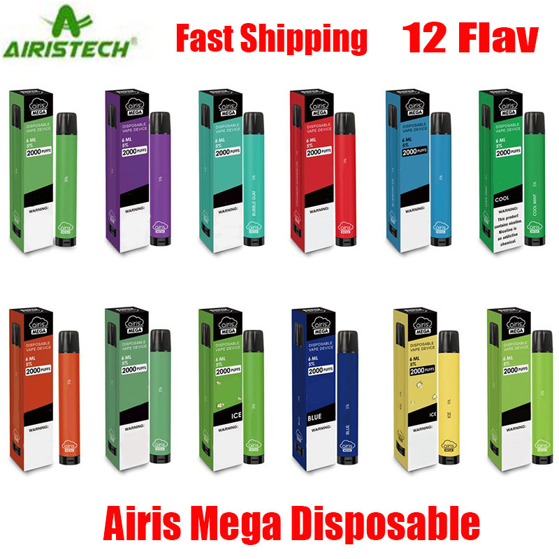 Kit Bang Mega Disposable Authentic Device Airis 2000 Original Prefilled 6ml Flow Portable Vape Stick Bar Plus 1050mAh 100% XXL Max Puff Kmjq
Kit Bang Mega Disposable Authentic Device Airis 2000 Original Prefilled 6ml Flow Portable Vape Stick Bar Plus 1050mAh 100% XXL Max Puff Kmjq