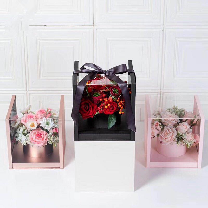 Luxury Tansparent Acrylic Gift Packaging Boxes DIY Birthday Wedding Bouquet Arrangement Flower Box1
Luxury Tansparent Acrylic Gift Packaging Boxes DIY Birthday Wedding Bouquet Arrangement Flower Box1